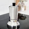 Espressomaschine für Kaffee, Edelstahl 0,4 L